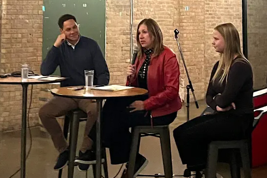 Audrey Wennink gives an overview of the transit bill