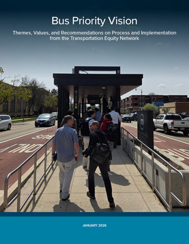 bus priority vision report cover